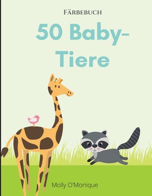 预售 按需印刷50 Baby Tiere德语ger