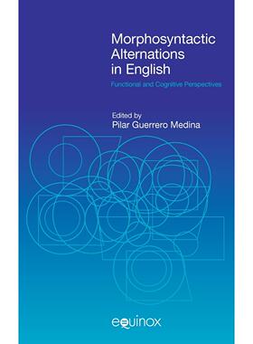 【预售 按需印刷】Morphosyntactic Alterations in English