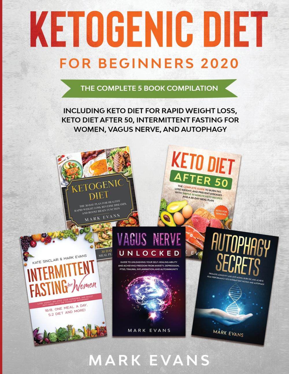 【预售按需印刷】ketogenic diet for beginners 2020