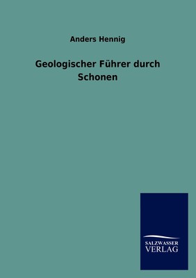 预售 按需印刷 Geologischer Führer durch Schonen德语ger