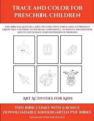 【预售 按需印刷】Art Activities for Kids (Trace and Color for preschool children)