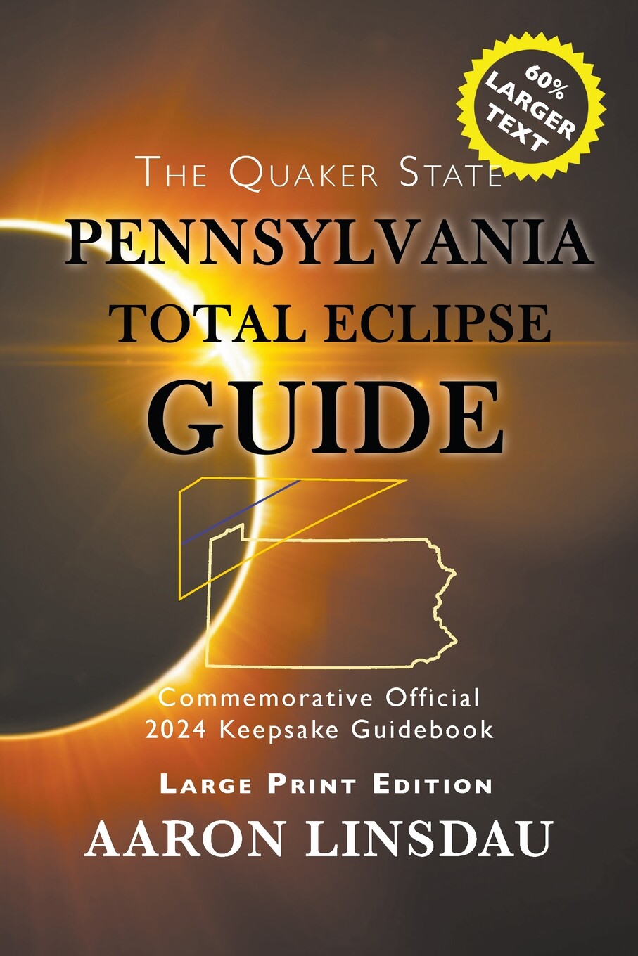 【预售 按需印刷】pennsylvania total eclipse guide (large print)