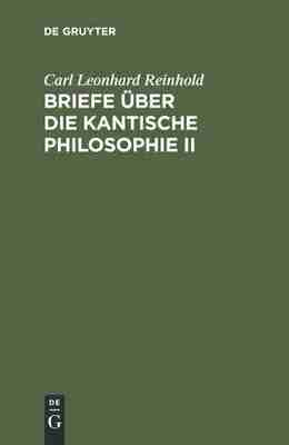 预售 按需印刷 Briefe über die Kantische Philosophie II