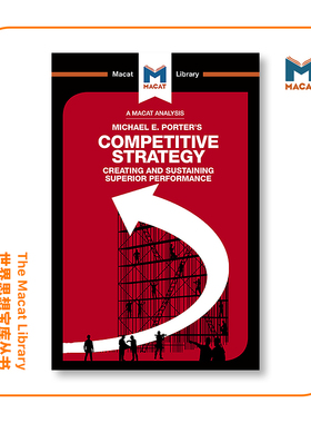预售   波特竞争战略分析：行业与竞争对手分析技术An Analysis of Michael E. Porter's Competitive Strategy