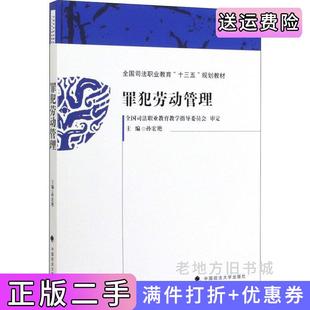 二手正版罪犯劳动管理孙宏艳中国政法大学出版社