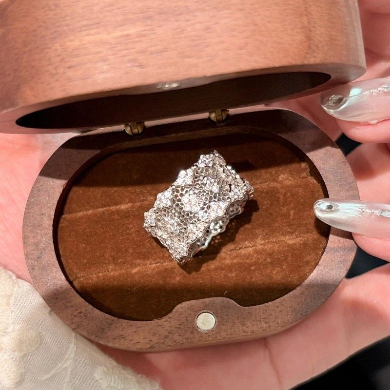 法式意大利中古风镂空蕾丝四叶草戒指宽版气质百搭复古轻奢食指戒,饰品/流行首饰/时尚饰品新,戒指/指环,淘宝优惠券,粉丝福利购,淘宝优惠卷