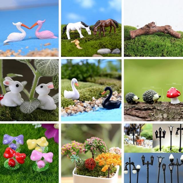 diy figurine plant pot garden ornament miniature fairy garde