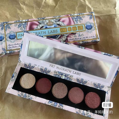 海淘现货～PAT McGrath 2023年圣诞限定五色眼影盘摩登光年