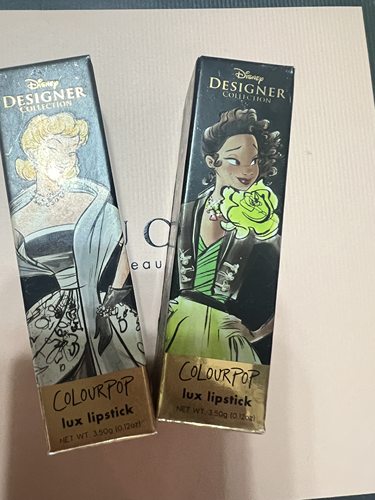 绝版正品美版colourpop迪士尼公主联名口红Tiana星星口红
