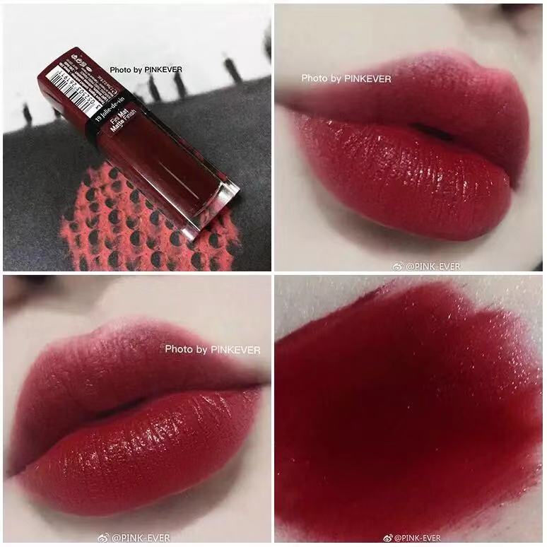 正品现货 法国bourjois妙巴黎唇釉天鹅绒雾面19/04/03/12小众口红