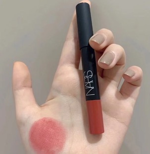 老版漏检 娜斯Nars口红唇膏笔中样龙女豆沙色DV take me home