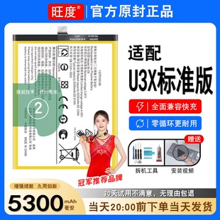 适用于iQOOU3X标准版电池原装u3x标准正品V2143A手机电板B-O5