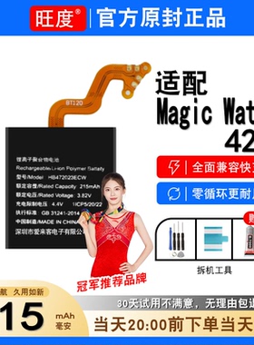 适用荣耀MagicWatch2手表电池42mm原装内置正品大容量HBE-B19/B39