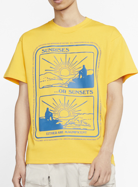 Nike ACG Logo户外机能运动休闲短袖T恤 多袋工装裤CV1543-740