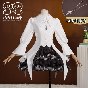 缘之空春日野穹穹妹cos穹妹哥特洋装可爱制服cosplay动漫全套