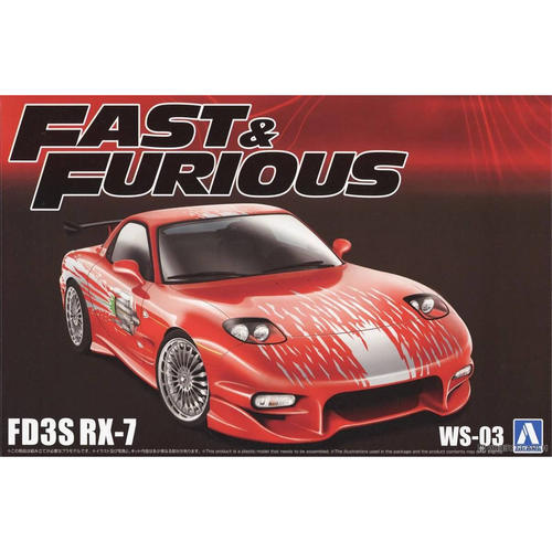 青岛社 1/24 速度与激情 FD3S RX-7 06796  WS-03 现货