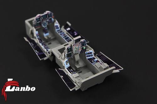 LANBO1/48F-18F用座舱立体贴纸