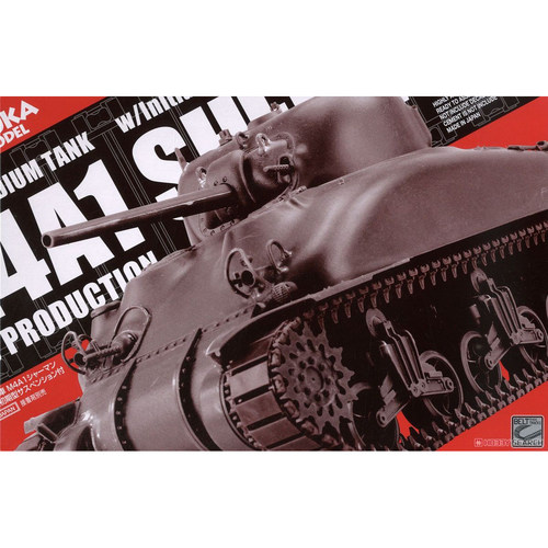 PLATZ 1/35M4A1 谢尔曼坦克中期型 VVSS悬挂 AS-001拼装模型 现货