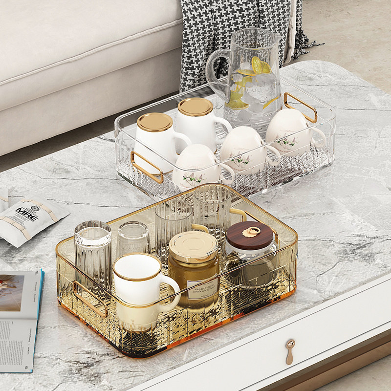 轻奢家用茶盘托盘小型水杯托盘茶盘家用沥水架茶杯水果托盘茶具盘,餐饮具,茶盘,淘宝优惠券,粉丝福利购,淘宝优惠卷