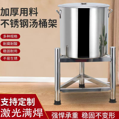 商用不锈钢带轮圆推车
