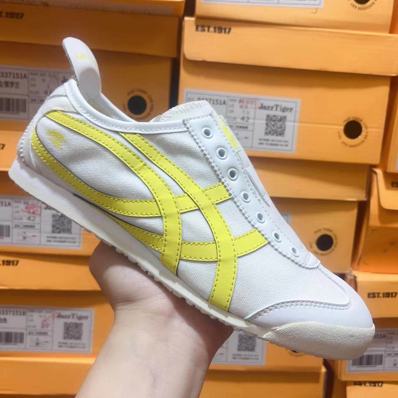 专柜正品jazztiger爵仕虎9216060经典帆布鞋夏季时尚一脚蹬男女鞋