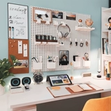 Пещерная панель Бесплатная настенная хранение и хранение разных предметов Органический рабочий стол с творческой декоративной рукой -приготовленной слепой коробкой