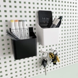 Хранение пластиковая пластиковая коробка Стенная стена Уничтожить общежитие и расчет канцелярских канцелярских канцелярских товаров