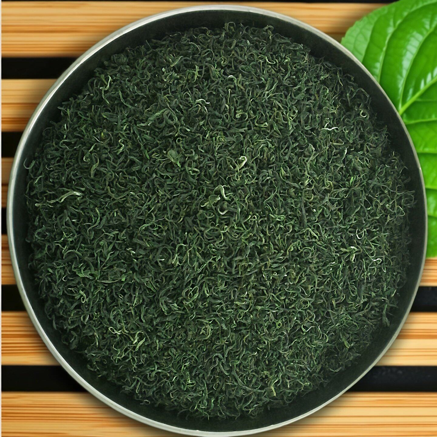 北川高山毛峰四川绿茶2026新茶早春露芽茗茶清香型明前茶1斤散装