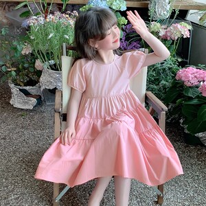 女童连衣裙夏季2025新款儿童超好看洋气棉布公主裙夏装小女孩裙子