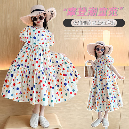 女童连衣裙韩版夏季新款