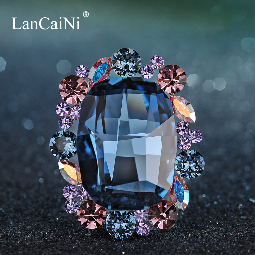 施华水晶胸针女配饰韩国气质胸花高档新款奢华大气西装大衣别针扣