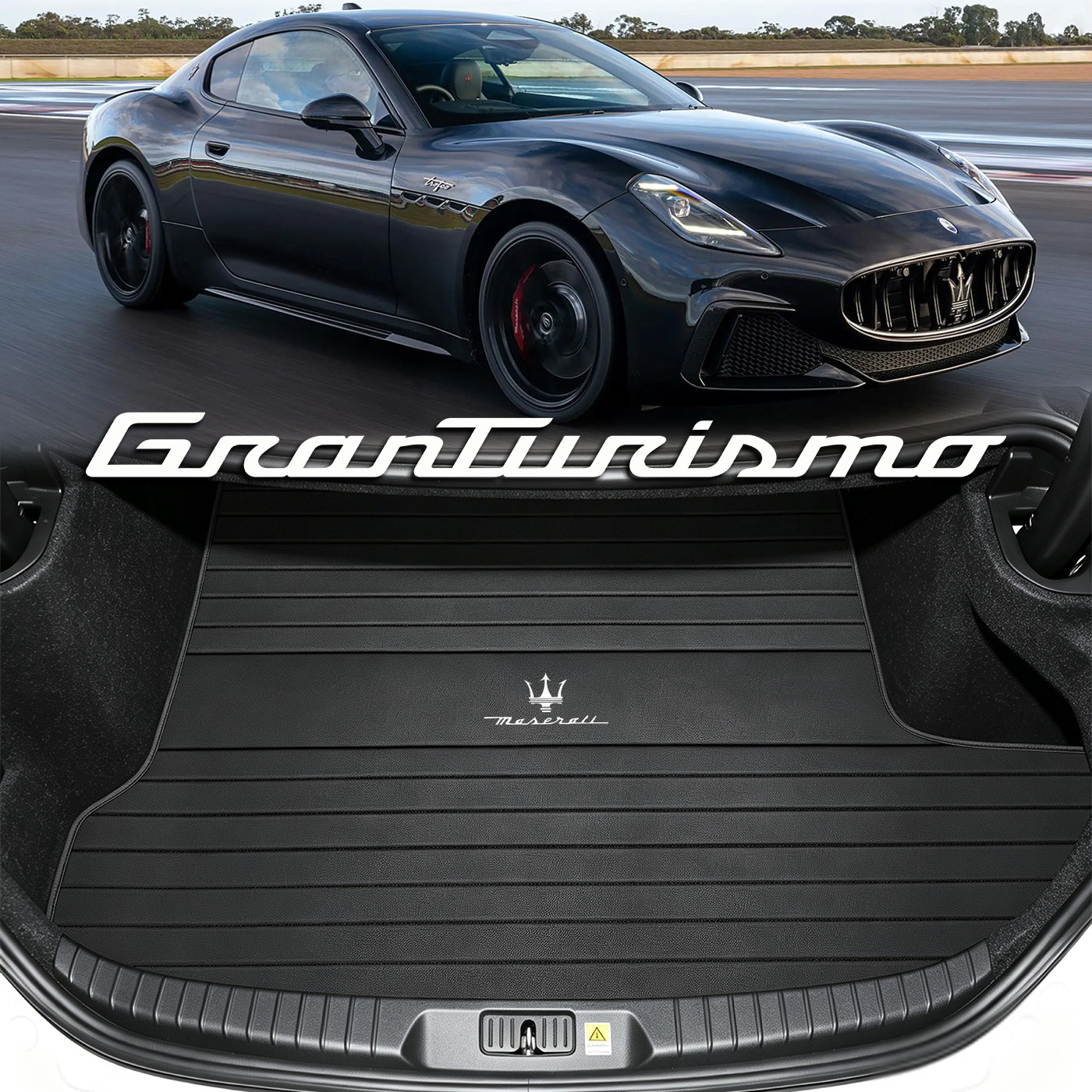 适配玛莎拉蒂gt真皮后备箱垫granturismo25款maserati mc20尾箱垫