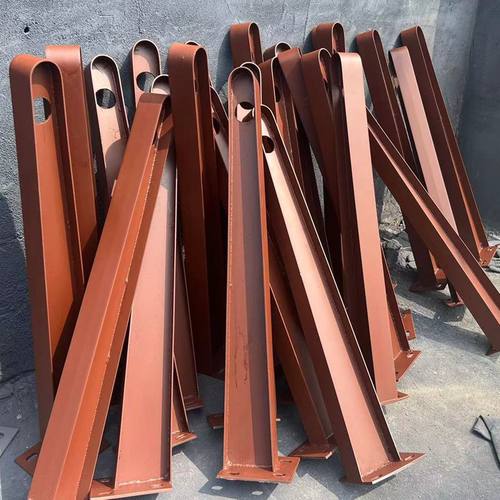 雨棚钢梁玻璃雨棚支架牛腿挑梁