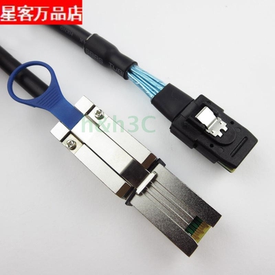 精品Mini SAS线SFF8087转8088内置转外置36P转26P磁盘阵列数据线