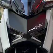 适用于雅马哈xmax300摩托车贴纸贴花灯眉版 饰拉花车头贴防水 花装