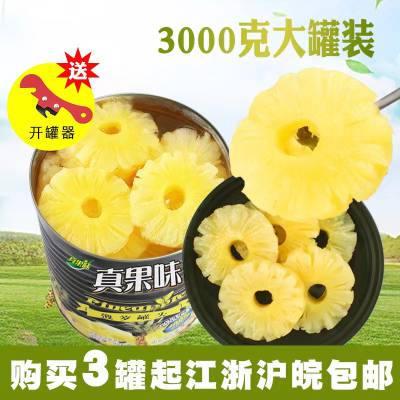 徐闻菠萝罐头真果味湛江圆片烘焙