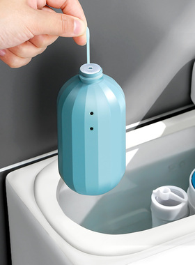 日本马桶清洁剂厕所除臭神器洁厕灵宝蓝泡泡水箱自动清香型去异味