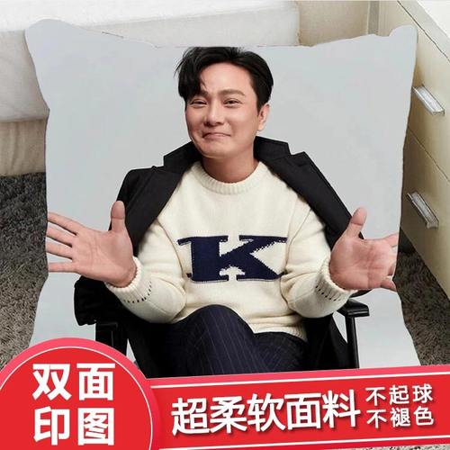 张信哲抱枕玩偶摆件沙发客厅靠枕办公室午睡枕头护腰车用创意礼物