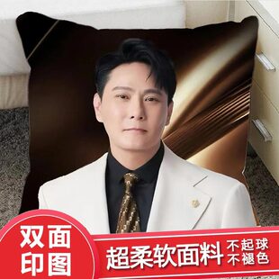 张信哲抱枕应援物ins风办公室靠垫沙发卧室海报靠枕同款写真礼物