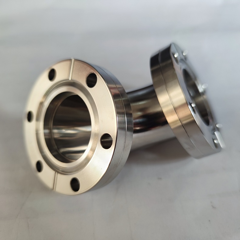 sus304不锈钢刀口法兰弯头