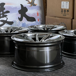 WF同款铝合金旋压改装轮毂适配宝马3/4/5系奔驰CLS奥迪A4/A5/A6