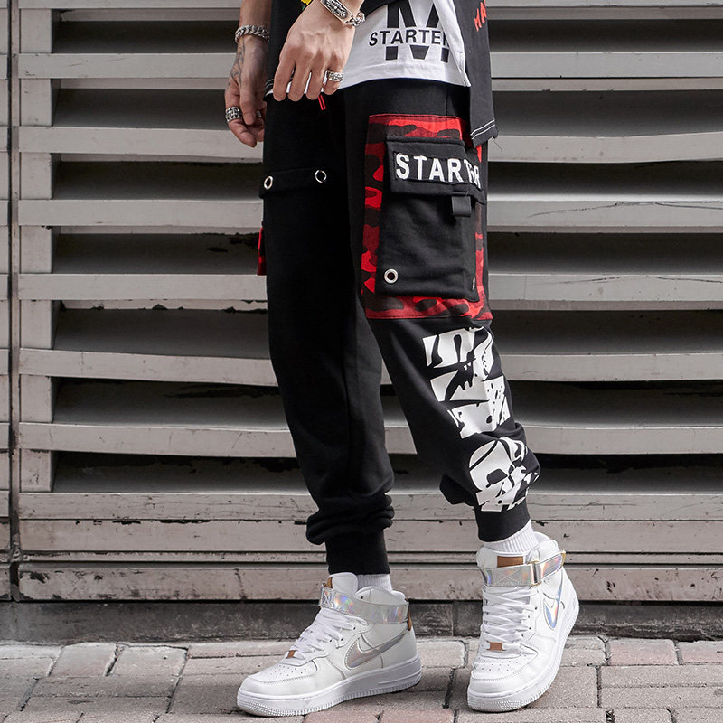 trousers Korean Edition Trend Versatile Easy Guochao Hip-hop pants leisure time trousers Europe and America Chaopai man Sports pantsin the Men's clothing, Casual pants  category - from Buy2taobao.com to provide professional Taobao agent buy service