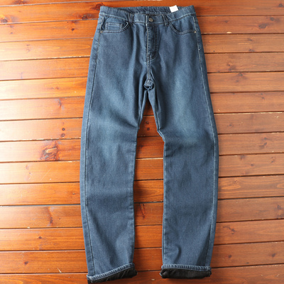 时尚百搭直筒牛仔裤休闲裤