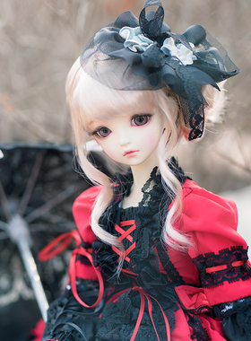 樱花祭bjd VOLKS SD DDMDD 1/3 1/4PP丝仿马海毛和风欧式盘发假发