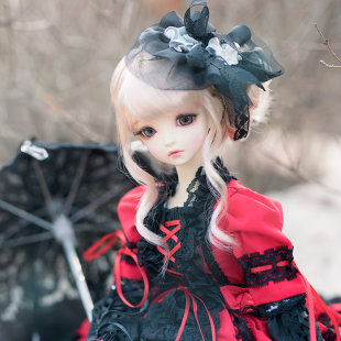 樱花祭bjd VOLKS SD DDMDD 1/3 1/4PP丝仿马海毛和风欧式盘发假发
