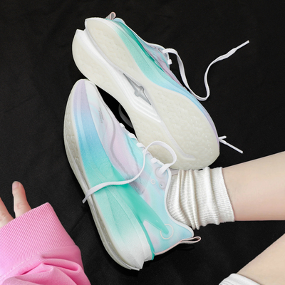 李宁赤兔8PRO轻量高回弹竞速训练跑鞋女鞋2025秋冬新款学生运动鞋