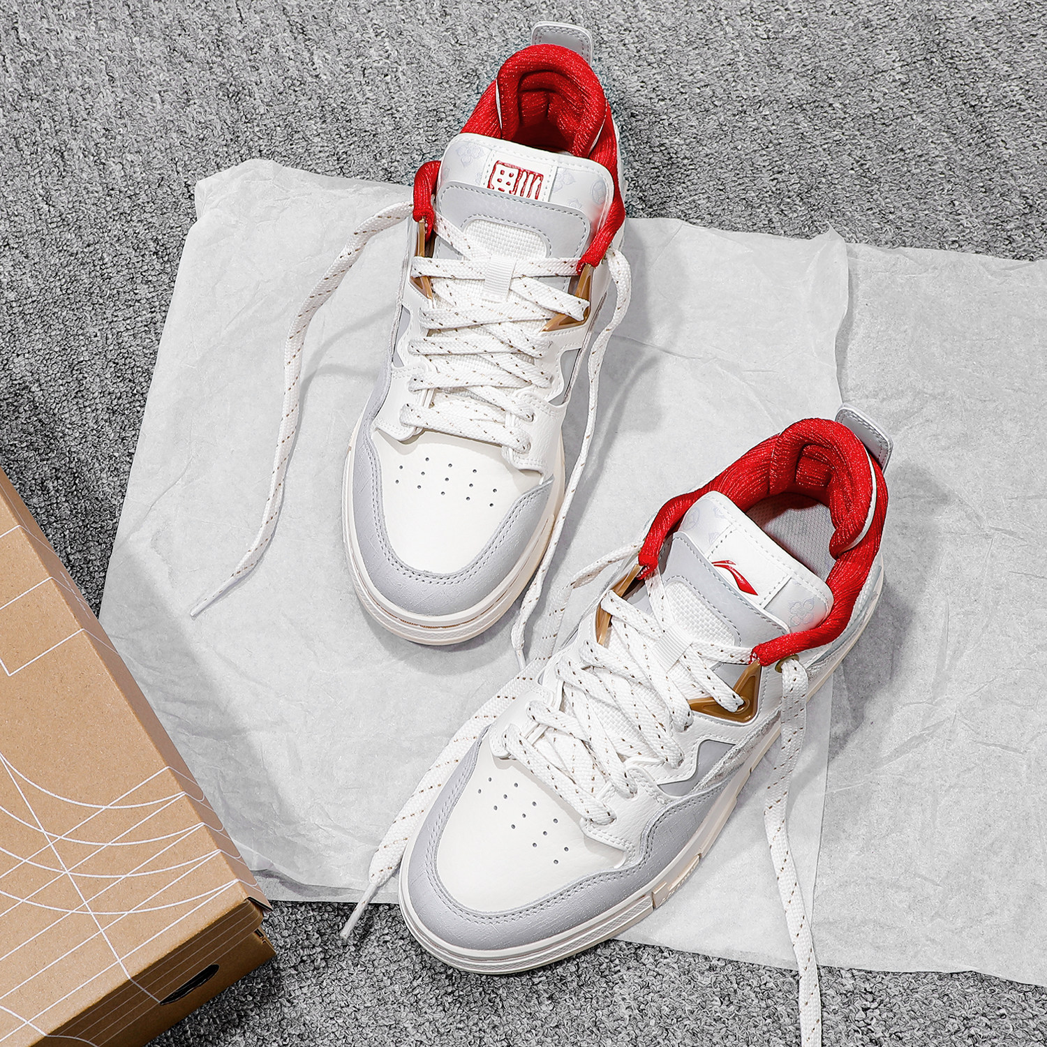 李宁板鞋女款2025春季新款惟吾PRO特别故事潮流经典运动鞋AEPV022,运动鞋new,板鞋,淘宝优惠券,粉丝福利购,淘宝优惠卷