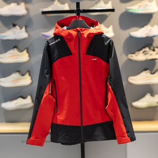 李宁CF溯外套男款2026春季新款运动男士软壳跑步青少年风衣冲锋衣