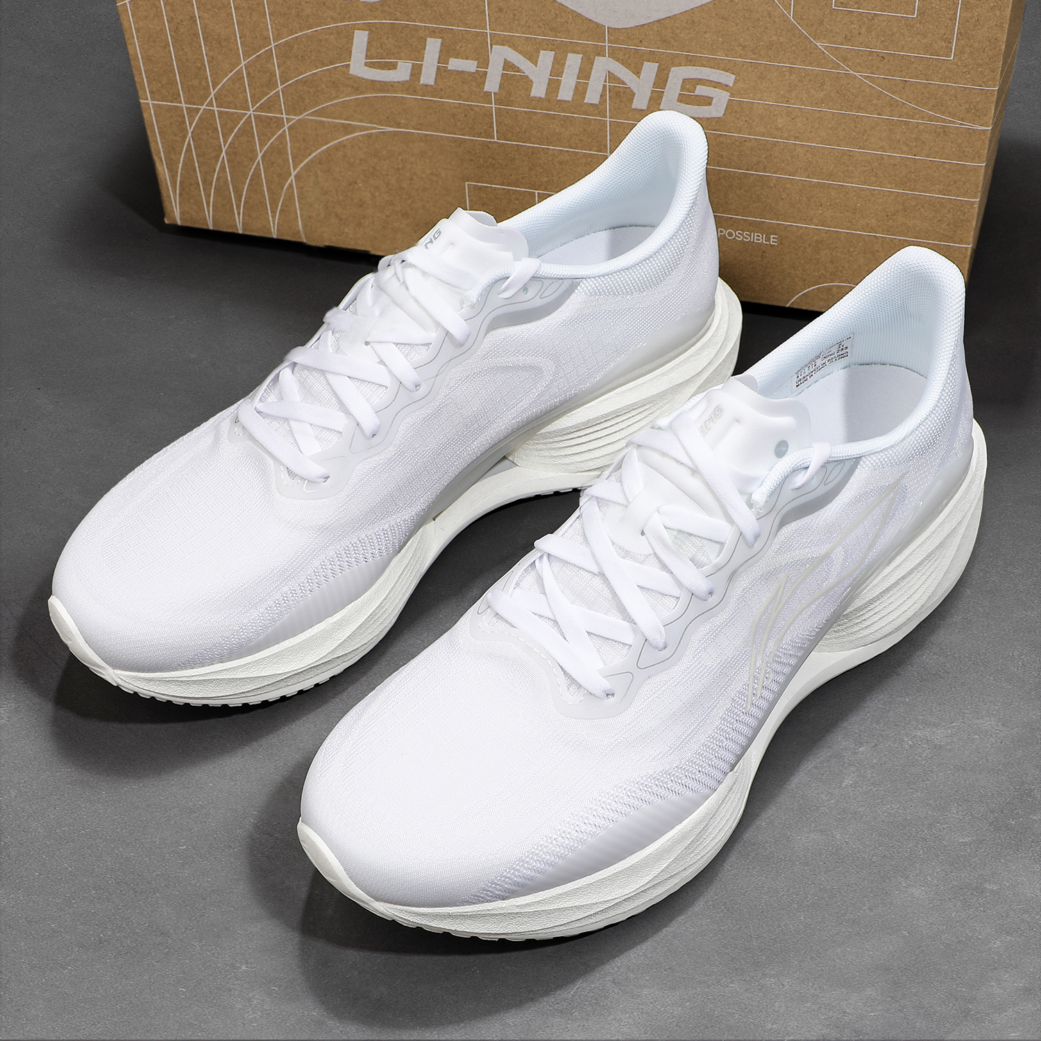 李宁跑步鞋男鞋2025夏季新款超轻22回弹网面透气运动跑鞋ARBV001