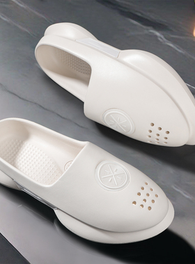 李宁拖鞋男款2025夏季新款韦德防臭软底防滑篮球场下凉拖ABTU003